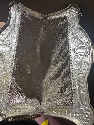 Borsetta in maglia metallica