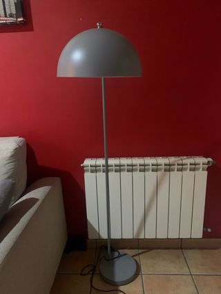 Lámpara de pie metálica verde (2 unidades)