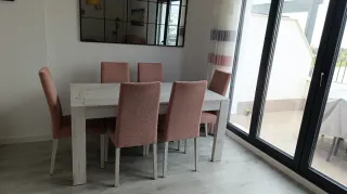 Set 6 Sillas Comedor Rosa Empolvado NUEVAS