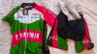 Conjunto Ciclismo Maillot y Culotte Nuevo