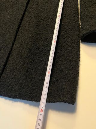 Cappottino Stefanel nero con bottoni