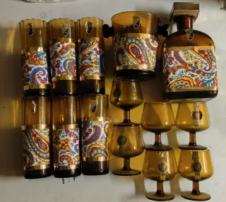 Set Licorera, Cubitera y Copas