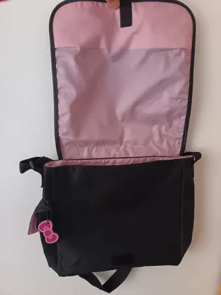 Bolso Negro Hello Kitty