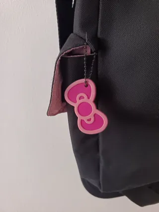 Bolso Negro Hello Kitty