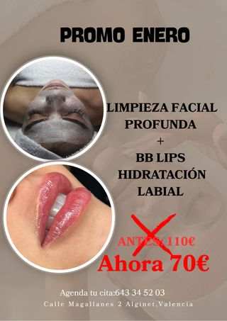 Limpieza Facial + BB Lips 70€