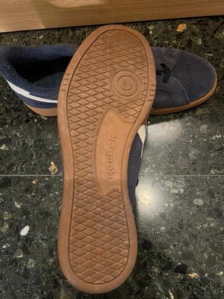 Reebok Deportivas Hombre Azul Marrón