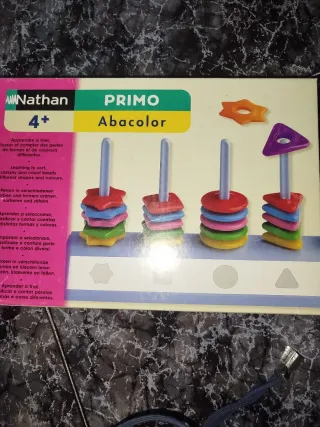 Ábaco infantil Nathan PRIMO Abacolor