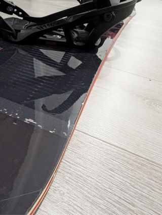 Tabla Snowboard 158 con Fijaciones