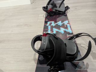 Tabla Snowboard 158 con Fijaciones