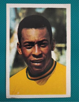 Cromo Pelé Brasil Munich 74 Ediciones Fher #6