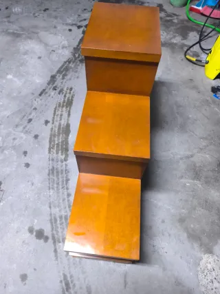 Mueble Escalera Madera Marrón