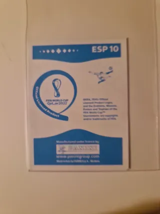 Cromo Gavi España Mundial Qatar 2022