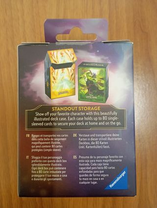 Custodia Carte Lorcana 80 Carte Cenerentola