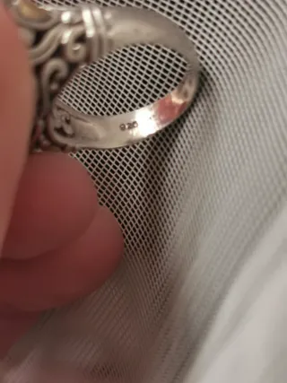 Anillo John Hardy 925 y 18k Lava