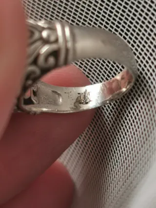 Anillo John Hardy 925 y 18k Lava