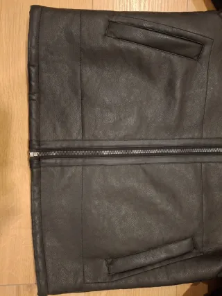 Chaqueta Aviador Zara Negra