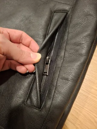 Chaqueta Aviador Zara Negra