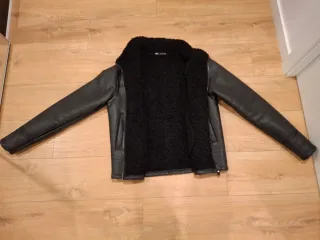 Chaqueta Aviador Zara Negra