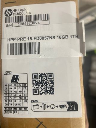 Ordenador portátil HP  Hpp-pre15-fd0057ns 16gb 1tb