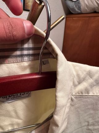 Camisa Burberry Amarilla