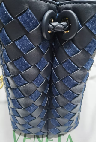 Bolso mediano Bottega Veneta Andiamo denim