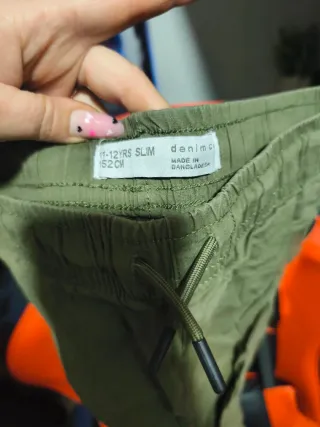 Pantalones vaqueros blancos 11-12 años