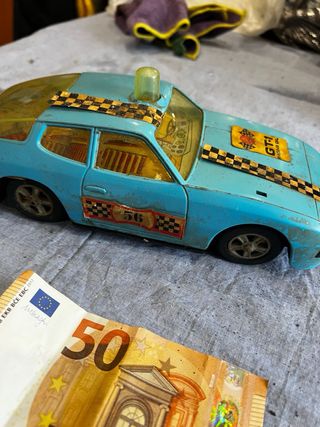 Coche Juguete Porsche GT 1 Vintage Azul