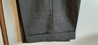 Pantalón de vestir gris hombre