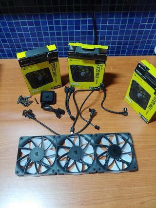 CPU AMD Ryzen 7 5800x + Ventiladores CORSAIR iCUE