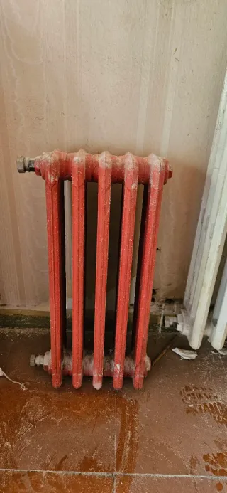 Radiadores de hierro fundido vintage