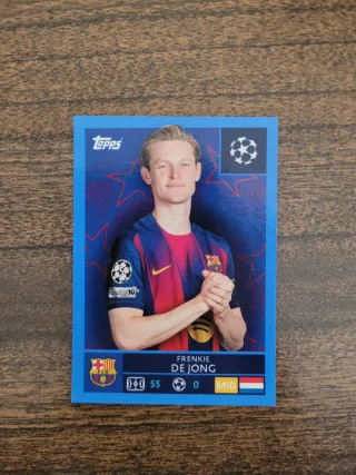 Frenkie De Jong Paralelo Azul Champions 25-26