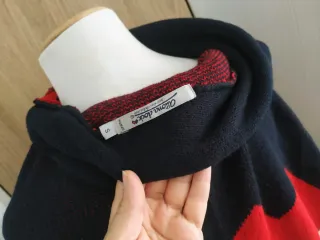 Capa/Poncho Punto Lana Merino 2 en 1 Talla S