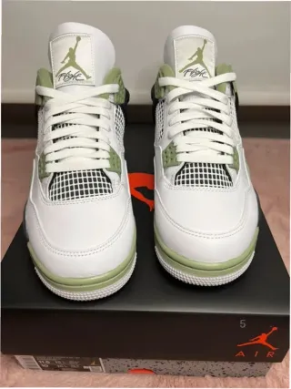 Jordan 4 Retro Seafoam Talla 44