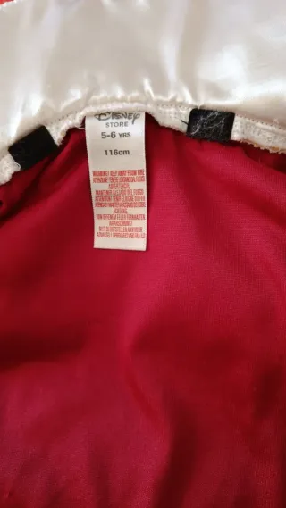 Vestito Carnevale Biancaneve Contadina Double Face