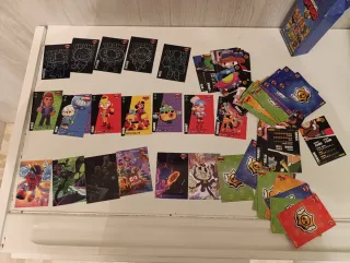 Lote Cartas Brawl Stars Panini.