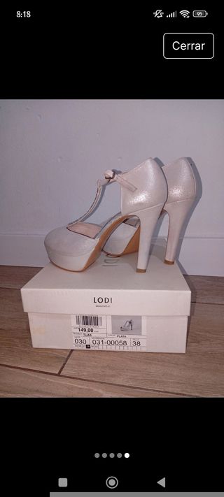 Tacones Novia/Boda/Eventos