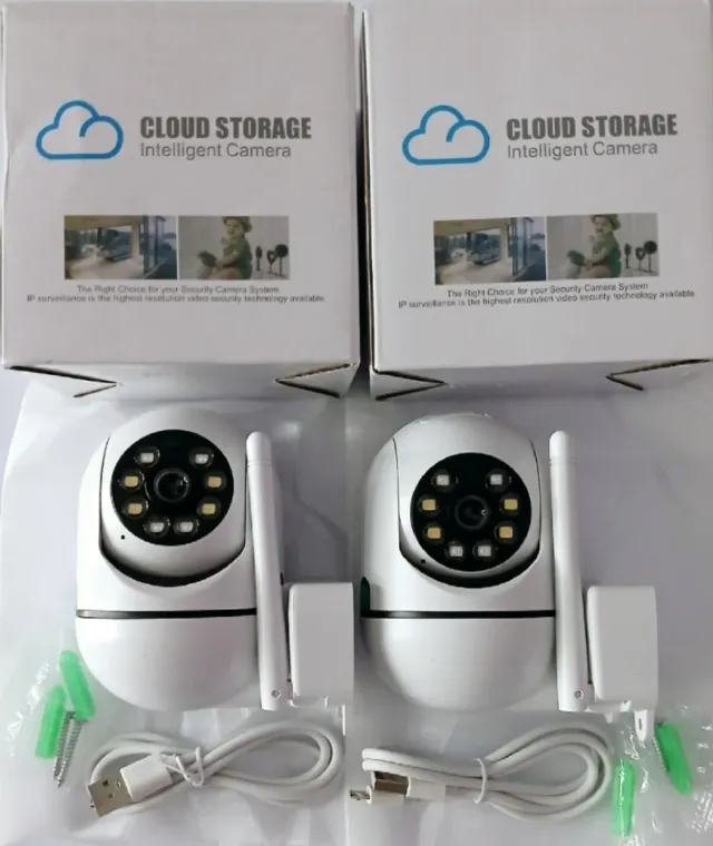 2 Cámaras IP WiFi para Pared