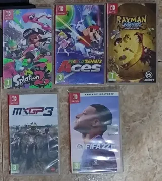 Pack de 4 Juegos para Nintendo Switch