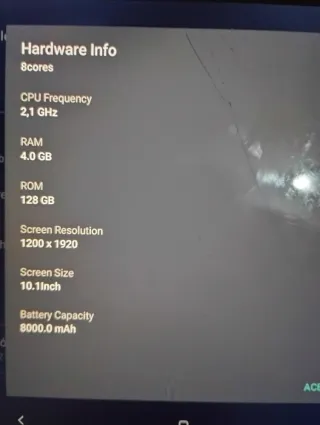 Tablet funciona perfectamente