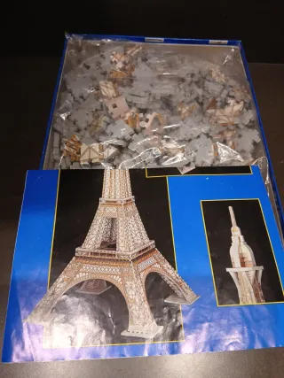 Puzz3D Torre Eiffel y Tower Bridge Puzzle