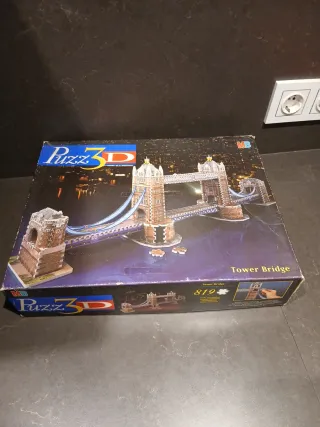 Puzz3D Torre Eiffel y Tower Bridge Puzzle