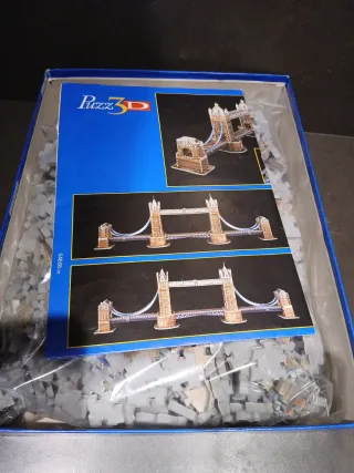 Puzz3D Torre Eiffel y Tower Bridge Puzzle