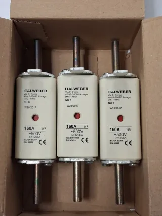 ITALWEBER Fusibili NH0 160A ~500V