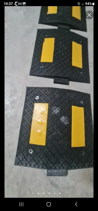 Badénes caucho, 50x50x4cm,evita roces,reductores