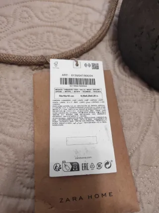 Lámpara colgante Zara Home