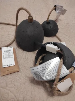 Lámpara colgante Zara Home