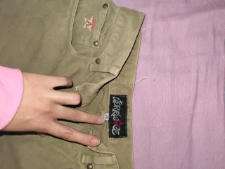 Pantalones cortos beige