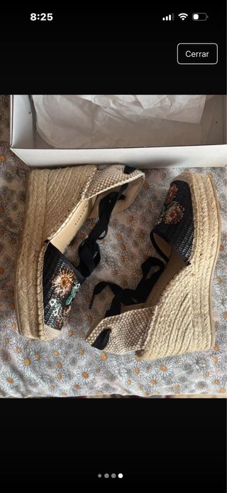 Alpargatas Fabiolas bordadas