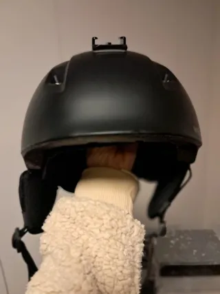 Casco esquí y snow negro Talla S