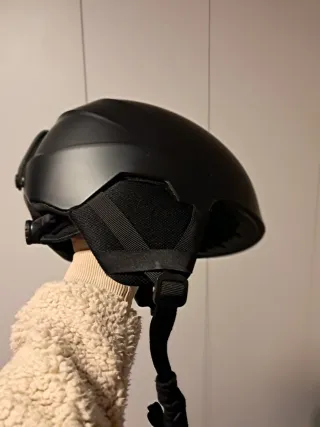 Casco esquí y snow negro Talla S